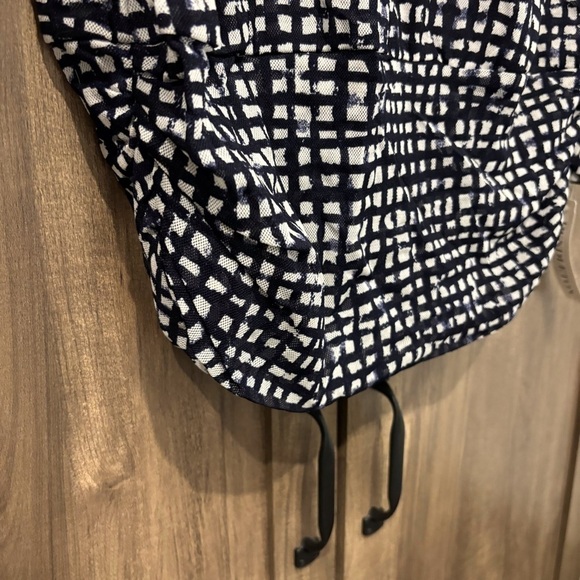 NWT Pendleton XL Petite Catalina nylon Top Long Sleeve V Neck - Picture 8 of 12